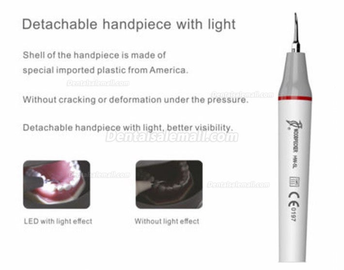 Woodpecker® UDS-K Dental LED Ultrasonic Scaler with LED and EMS Compatible